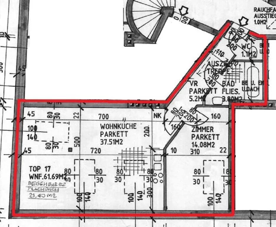 2-Zimmer-Wohnung kaufen in Wien – 61,69 m², € 539.000 – Bild 4 von 7
