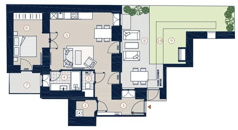 2-Zimmer-Wohnung kaufen in Wien – 56,24 m², € 509.000 – Bild 15 von 15