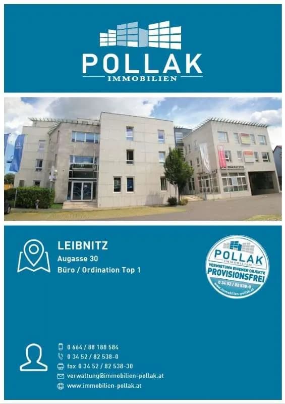 9-Zimmer-Gewerbeimmobilie mieten in Leibnitz – 299 m² – Bild 1 von 8