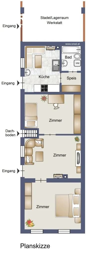3-Zimmer-Haus kaufen in Oberwart – 76 m², € 99.000 – Bild 29 von 29