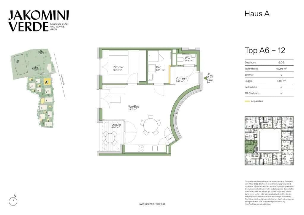 2-Zimmer-Wohnung kaufen in Graz – 49,66 m², € 268.000 – Bild 18 von 18