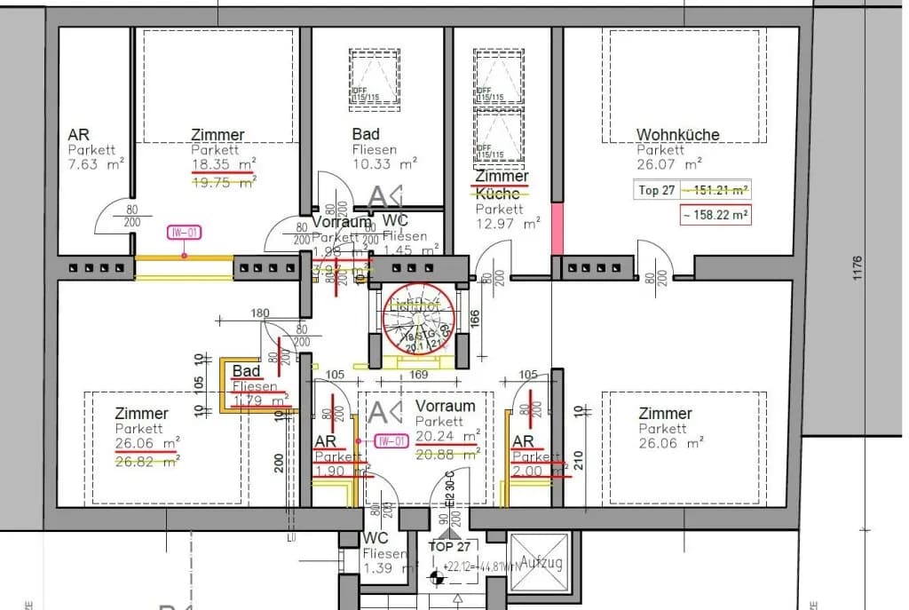 4-Zimmer-Wohnung kaufen in Wien – 158,22 m², € 1.350.000 – Bild 14 von 15