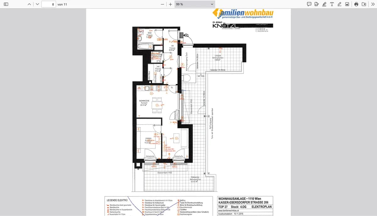 2-Zimmer-Wohnung kaufen in Wien – 58 m², € 319.000 – Bild 23 von 23