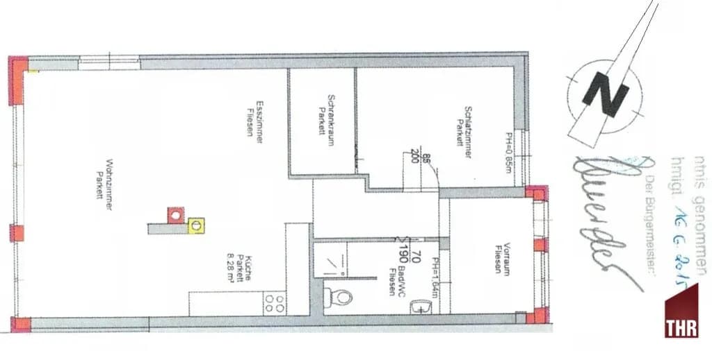 2-Zimmer-Haus kaufen in Baden – 67,46 m², € 237.500 – Bild 23 von 23