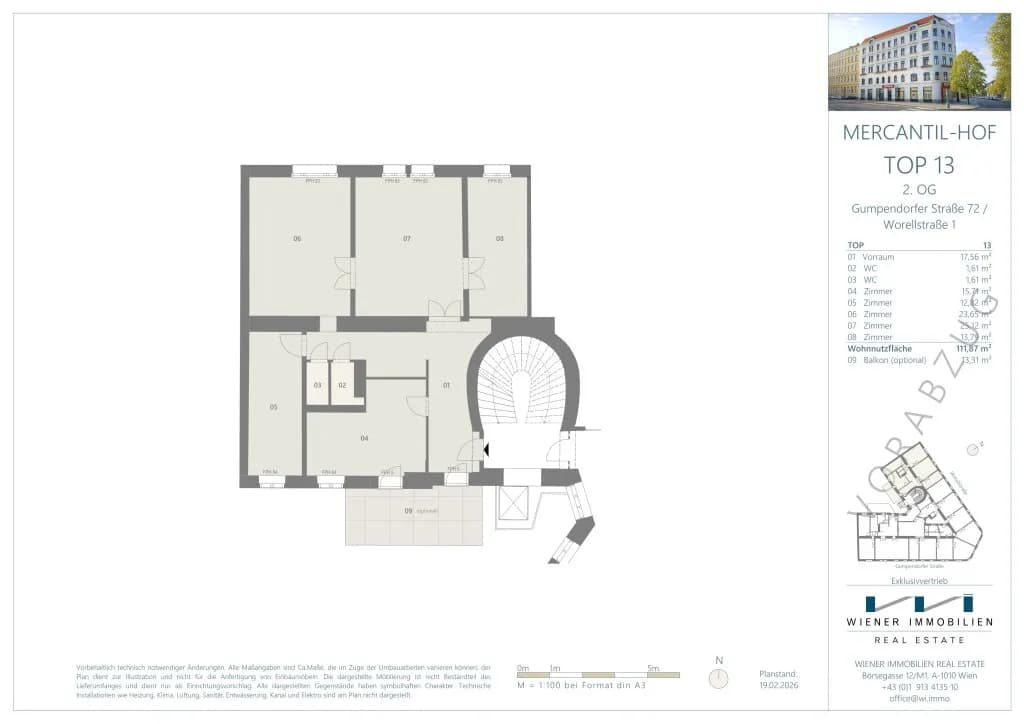 5-Zimmer-Wohnung kaufen in Wien – 111,87 m², € 783.000 – Bild 16 von 16