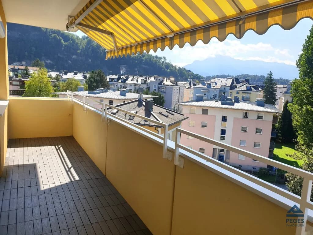 2-Zimmer-Wohnung mieten in Salzburg Stadt – 52 m², € 1.250