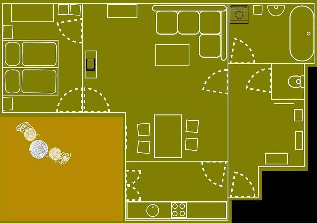 2-Zimmer-Wohnung mieten in Baden – 50 m², € 520 – Bild 10 von 11
