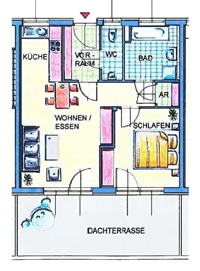 2-Zimmer-Wohnung kaufen in Graz – 49,54 m², € 239.000 – Bild 8 von 8