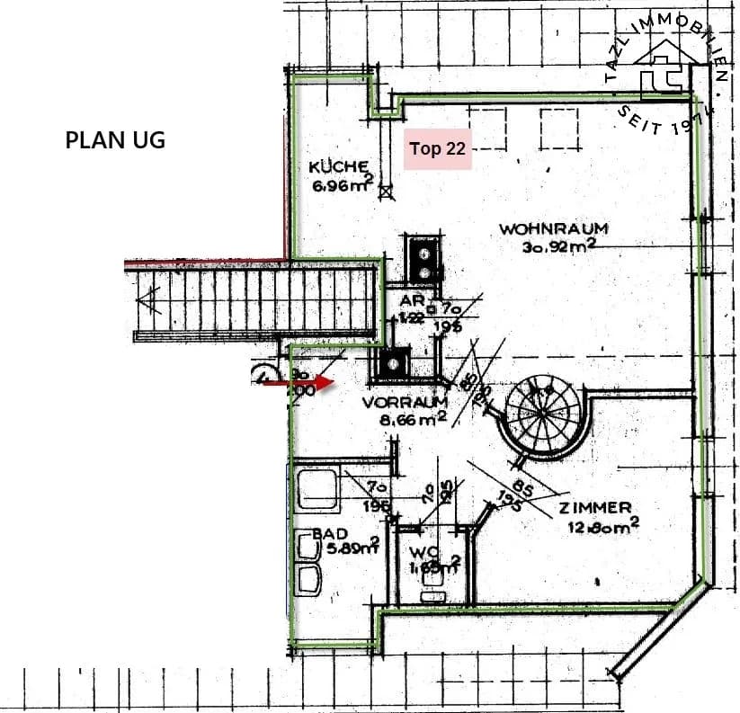3-Zimmer-Wohnung mieten in Weiz – 88,37 m², € 592 – Bild 6 von 15