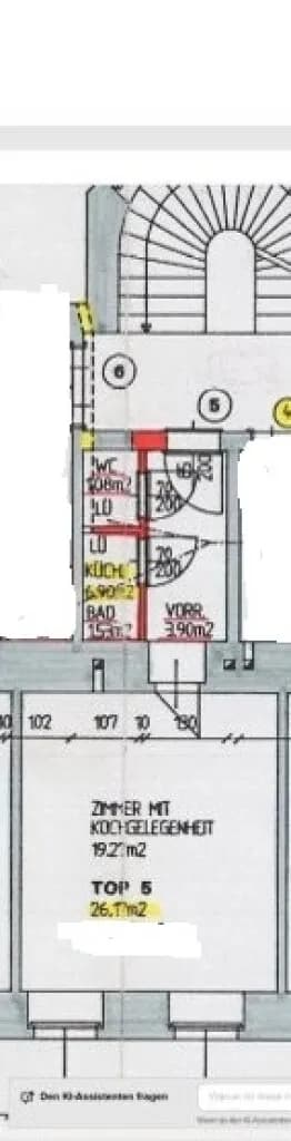 1-Zimmer-Wohnung kaufen in Wien – 26 m², € 97.500 – Bild 9 von 9
