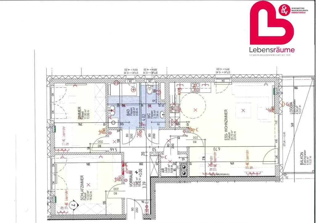 3-Zimmer-Wohnung mieten in Vöcklabruck – 81,26 m², € 793 – Bild 6 von 6