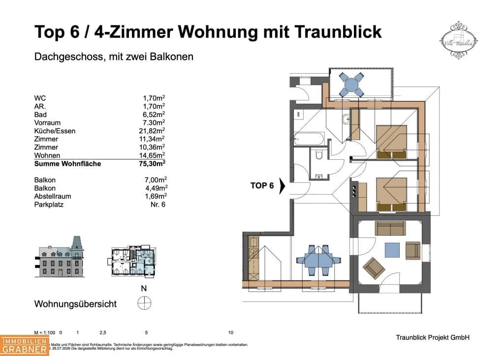 3-Zimmer-Wohnung kaufen in Liezen – 75,3 m², € 398.000 – Bild 10 von 13