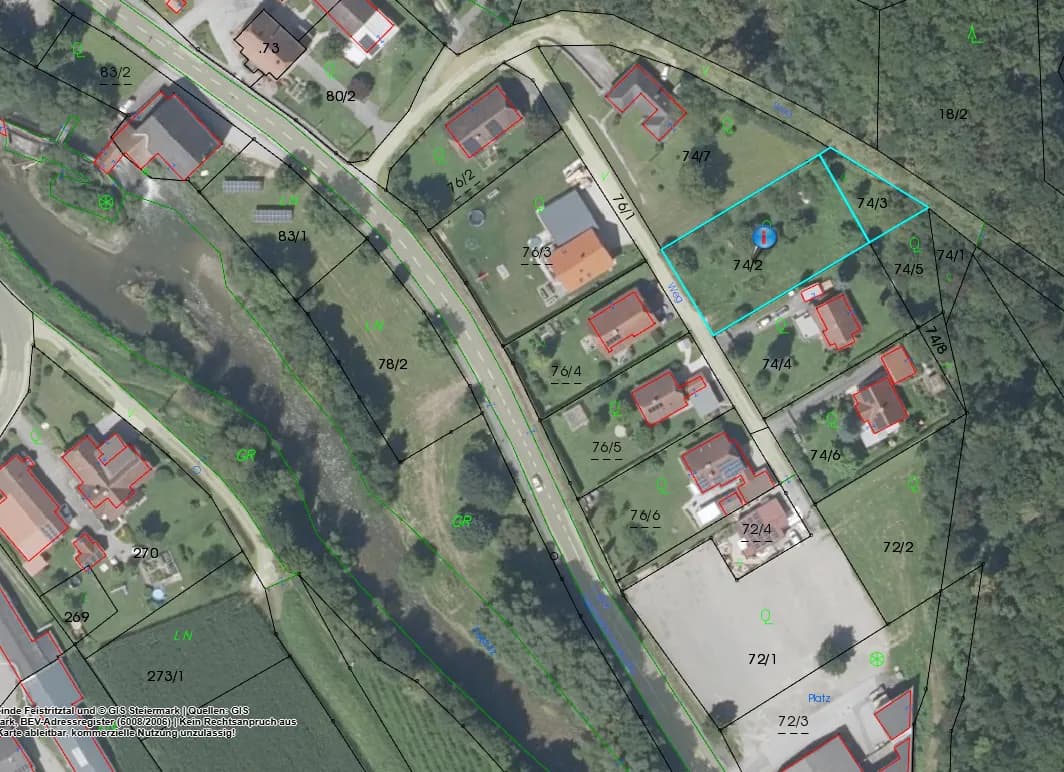 Grundstück kaufen in Hartberg-Fürstenfeld – 1 292 m²