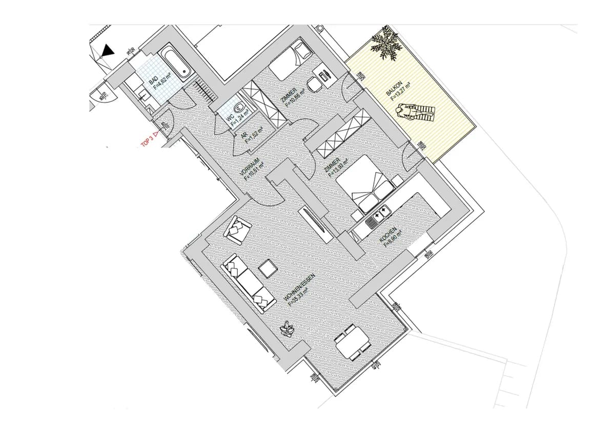 3-Zimmer-Wohnung kaufen in Graz – 87 m², € 369.000 – Bild 21 von 21
