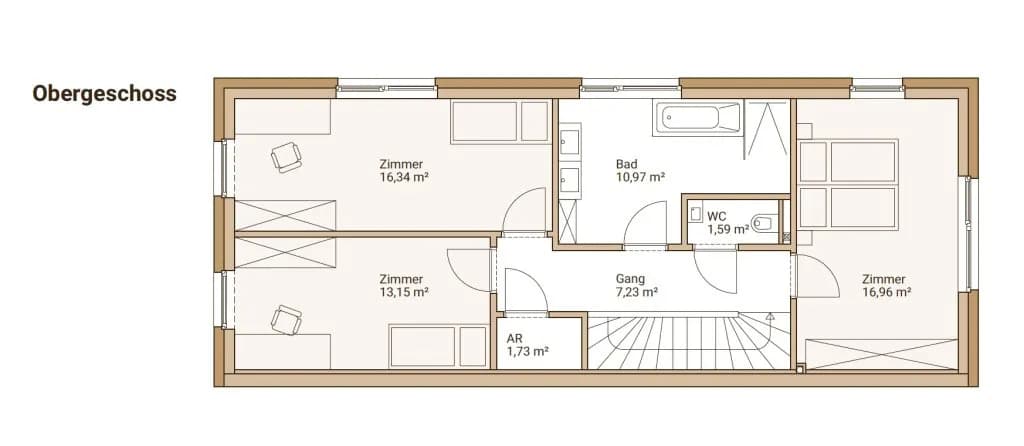 4-Zimmer-Haus kaufen in Krems an der Donau – 124,38 m², € 499.000 – Bild 4 von 7