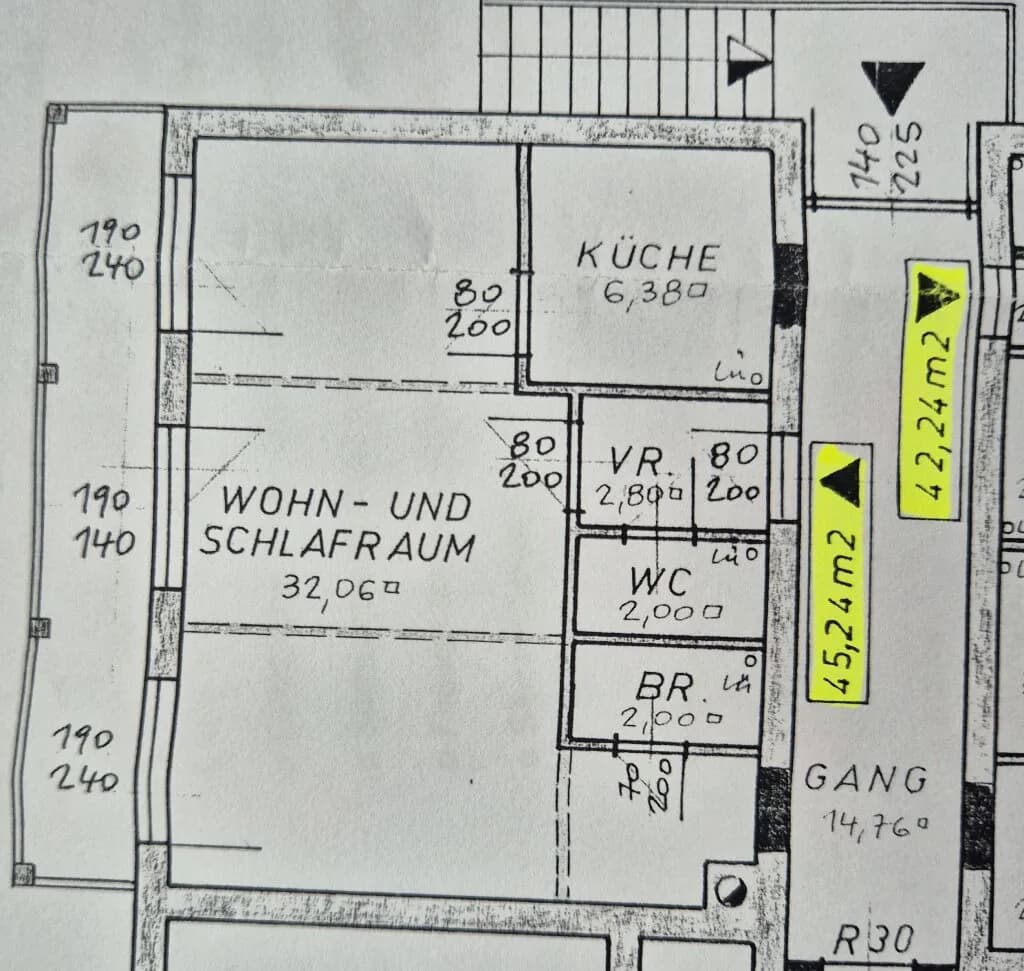 2-Zimmer-Wohnung mieten in Neunkirchen – 45,24 m², € 415 – Bild 15 von 15
