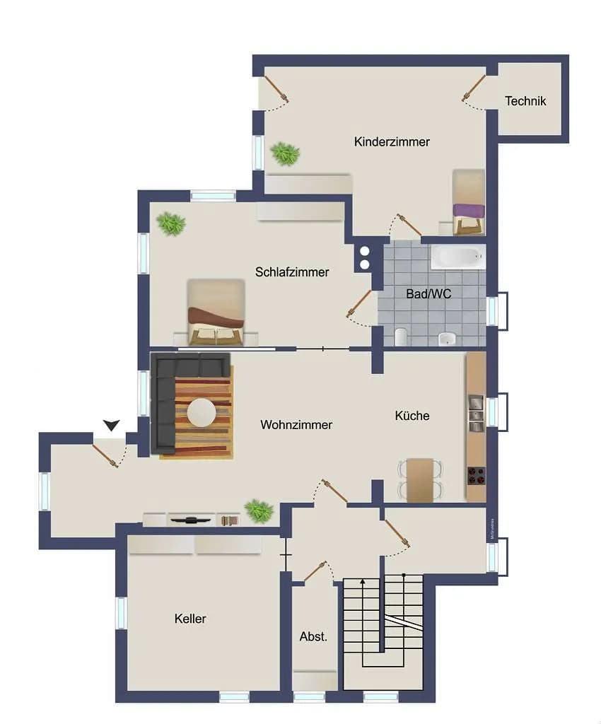 8-Zimmer-Gewerbeimmobilie mieten in Deutschlandsberg – 278 m², € 3.090 – Bild 7 von 40