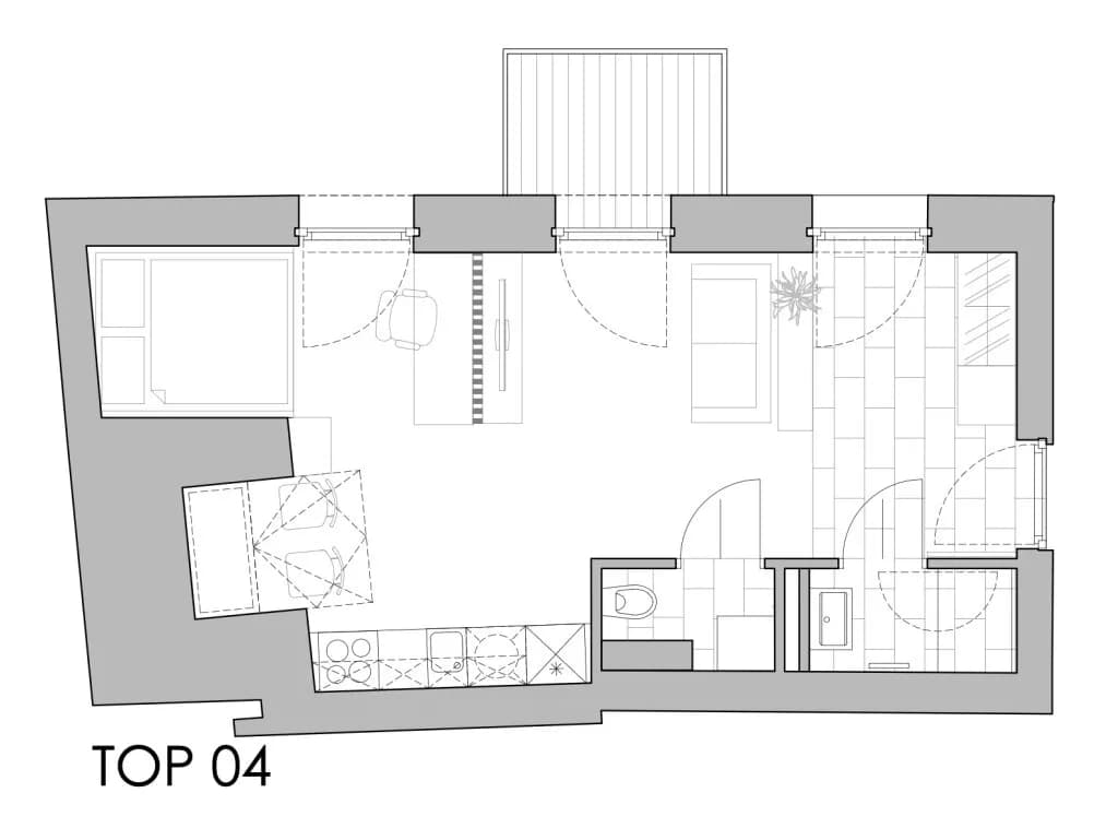 1-Zimmer-Wohnung mieten in Wien – 37 m², € 1.363 – Bild 8 von 8