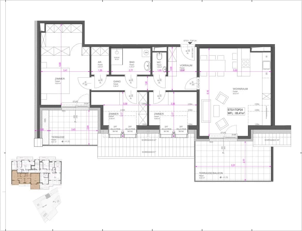 4-Zimmer-Wohnung kaufen in Wien – 90,36 m², € 649.900 – Bild 10 von 10