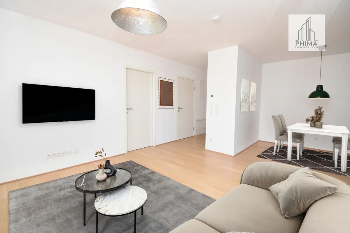 2-Zimmer-Wohnung mieten in Bregenz – 51 m², € 1.297