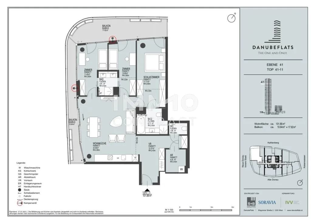 4-Zimmer-Wohnung kaufen in Wien – 101,88 m², € 2.331.500 – Bild 30 von 30