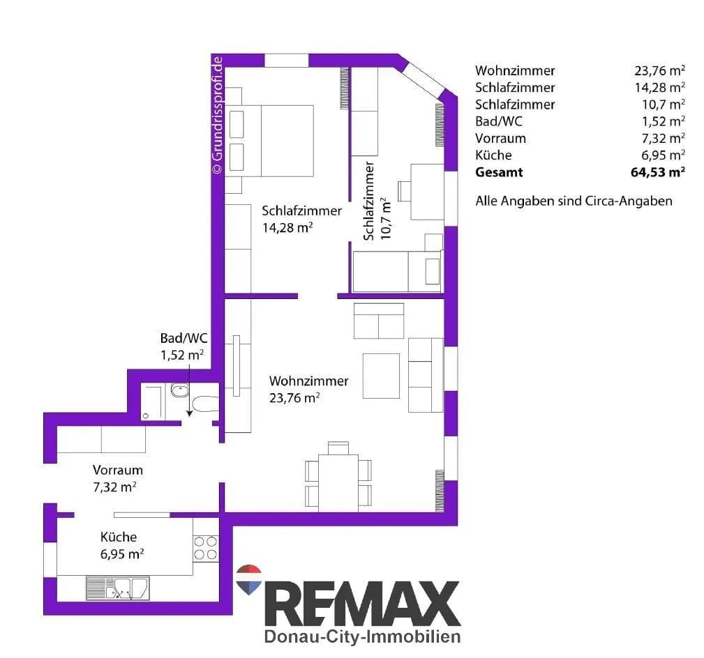 3-Zimmer-Wohnung kaufen in Korneuburg – 65 m², € 175.000 – Bild 11 von 12