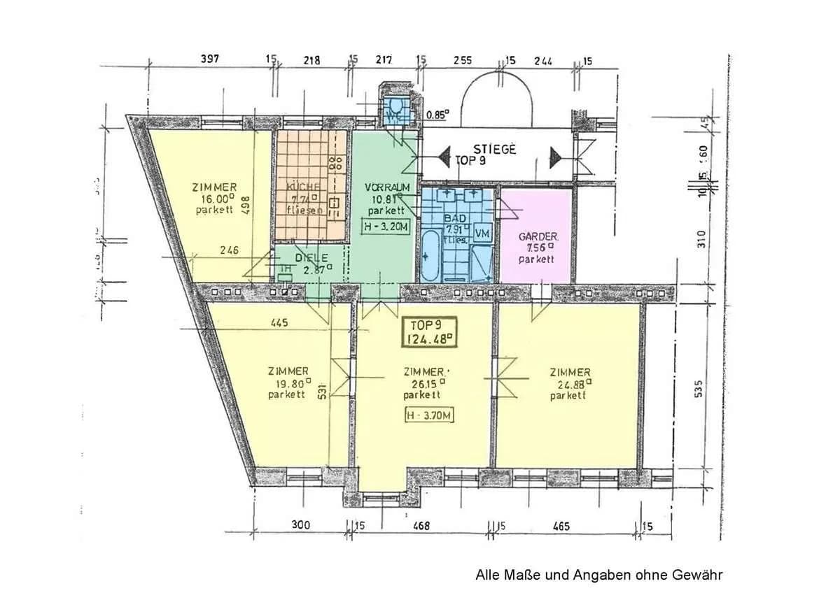 4-Zimmer-Wohnung kaufen in Wien – 124,48 m², € 1.120.000 – Bild 11 von 11