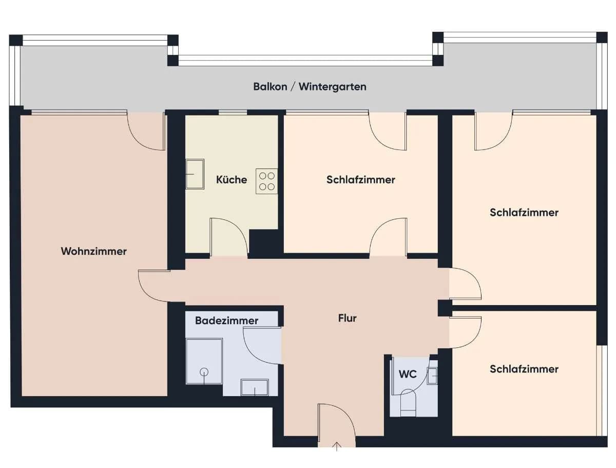 4-Zimmer-Wohnung kaufen in Bregenz – 97,56 m² – Bild 2 von 27