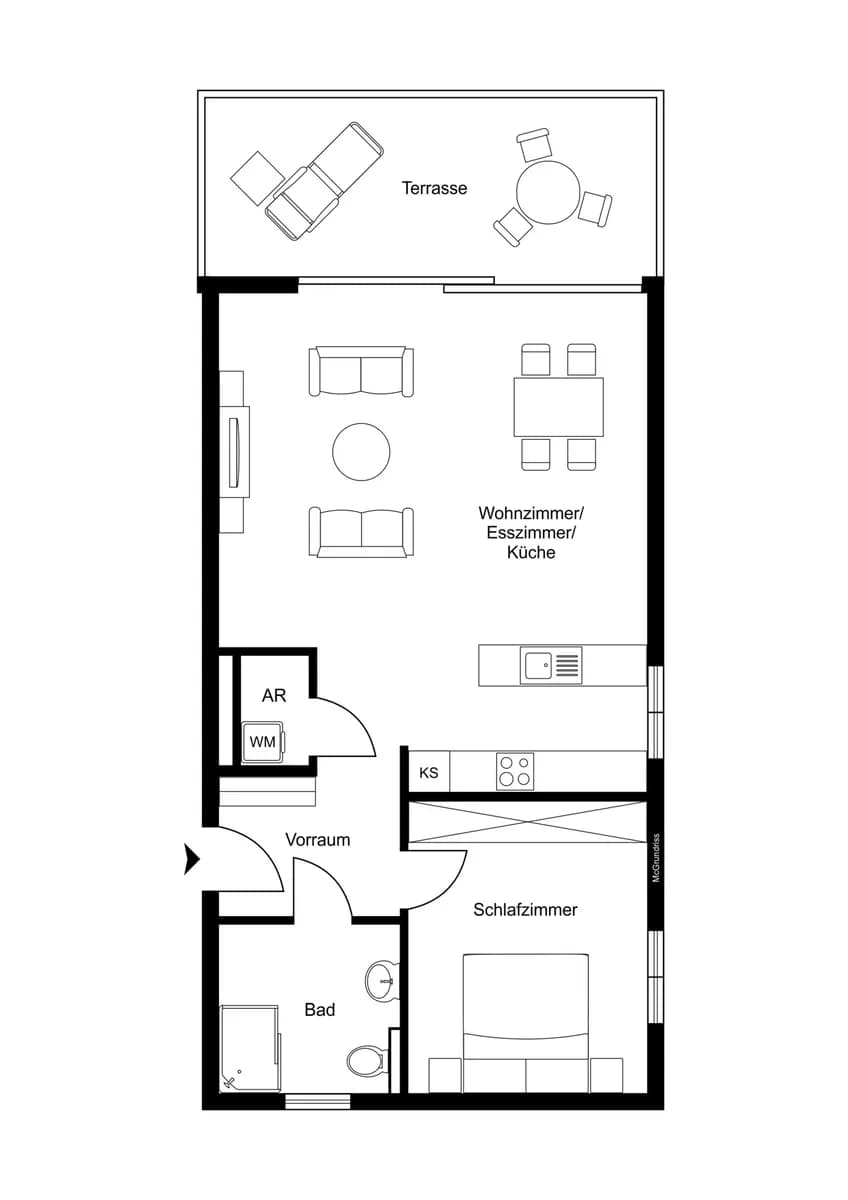 2-Zimmer-Wohnung kaufen in Dornbirn – 66,03 m², € 420.000 – Bild 2 von 23