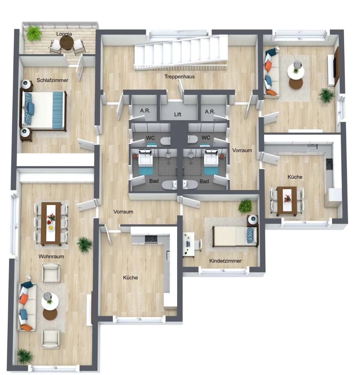 3-Zimmer-Wohnung kaufen in Gmunden – 88,24 m², € 349.000 – Bild 2 von 2