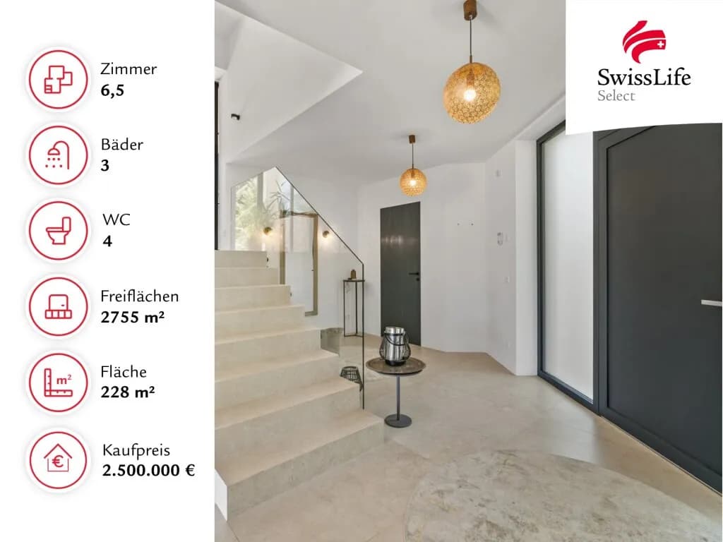 6-Zimmer-Immobilie kaufen in Wien – 228,13 m², € 2.500.000 – Bild 2 von 13
