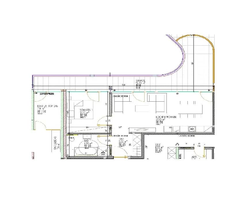 2-Zimmer-Wohnung mieten in Dornbirn – 60,87 m², € 1.150 – Bild 2 von 2