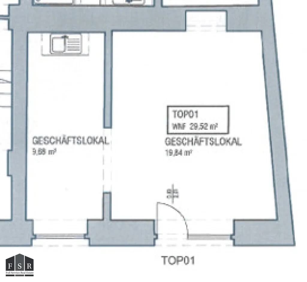 2-Zimmer-Gewerbeimmobilie kaufen in Wien – 29 m², € 109.000 – Bild 14 von 14