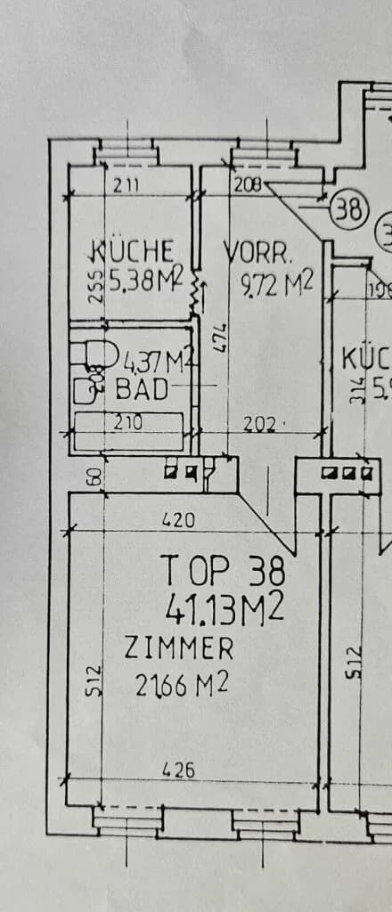 2-Zimmer-Wohnung kaufen in Wien – 41,13 m², € 184.000 – Bild 12 von 12