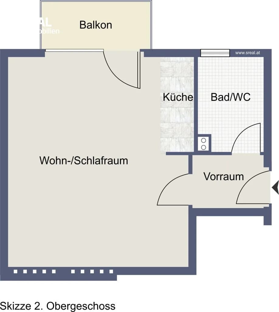Wohnung kaufen in Wien – 33,5 m², € 159.000 – Bild 9 von 10