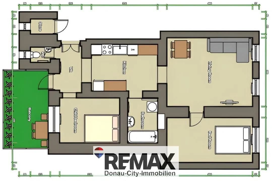 3-Zimmer-Wohnung kaufen in Wien – 65 m², € 330.000 – Bild 15 von 17