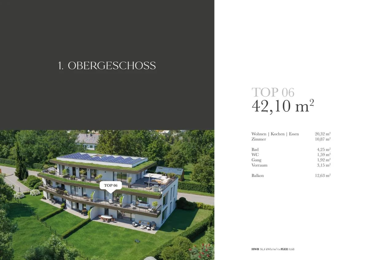2-Zimmer-Wohnung kaufen in Graz – 42,11 m², € 246.305 – Bild 3 von 7
