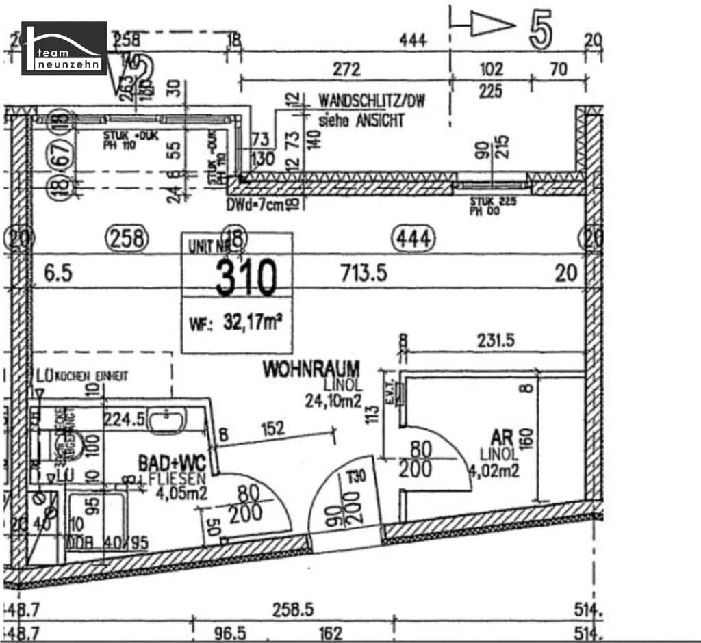 1-Zimmer-Wohnung mieten in Wien – 32,17 m², € 685 – Bild 19 von 19