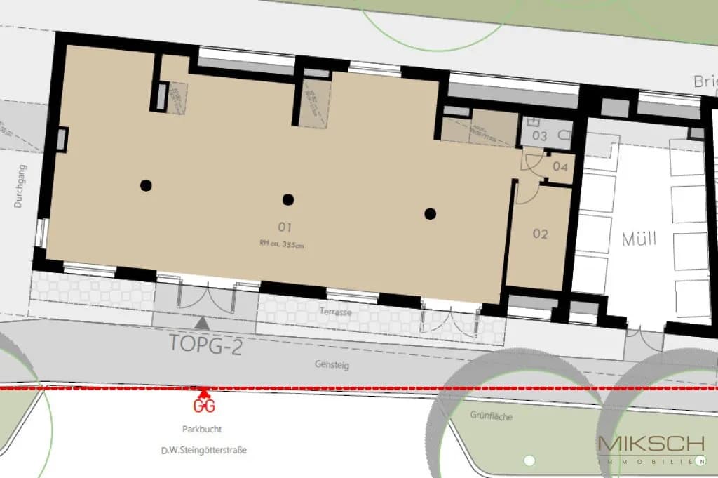 Gewerbeimmobilie kaufen in Sankt Pölten – 172 m², € 343.400 – Bild 9 von 9