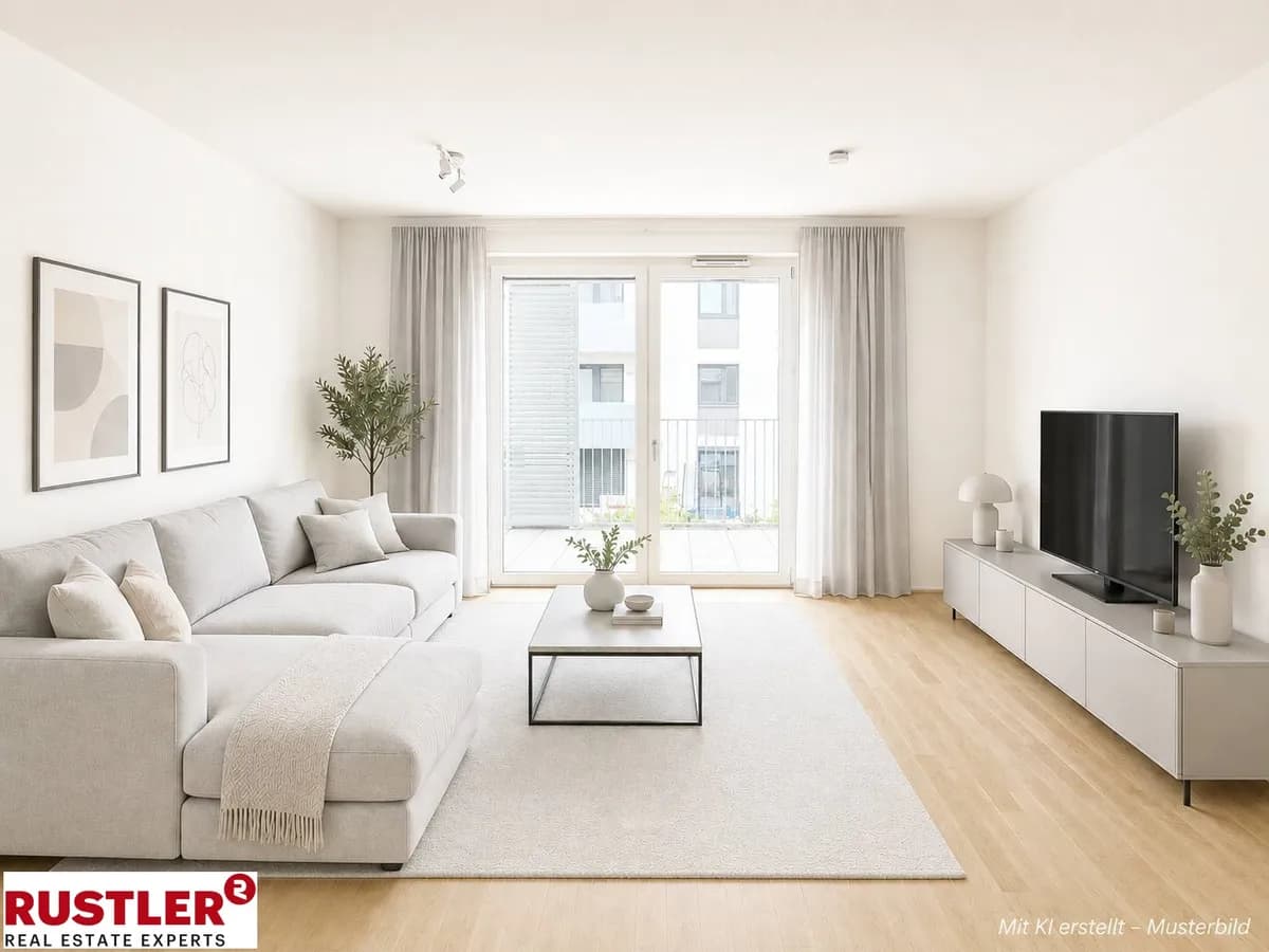 2-Zimmer-Wohnung kaufen in Wien – 50,52 m², € 285.000 – Bild 2 von 6