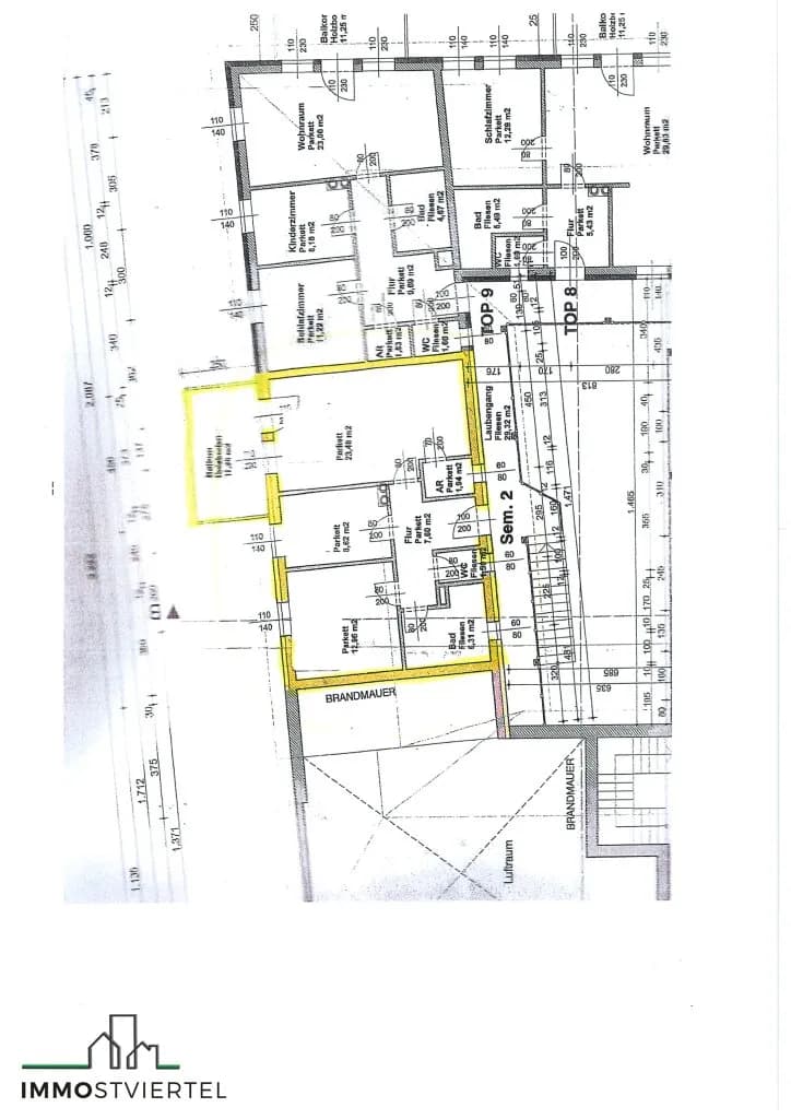 3-Zimmer-Wohnung mieten in Scheibbs – 63 m², € 612 – Bild 12 von 12