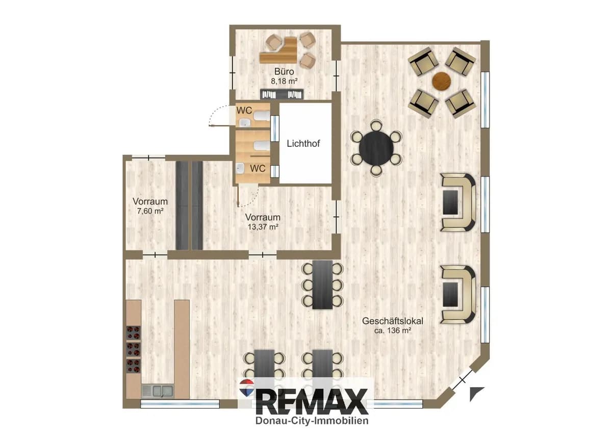 Gewerbeimmobilie mieten in Wien – 136 m², € 2.083 – Bild 15 von 16