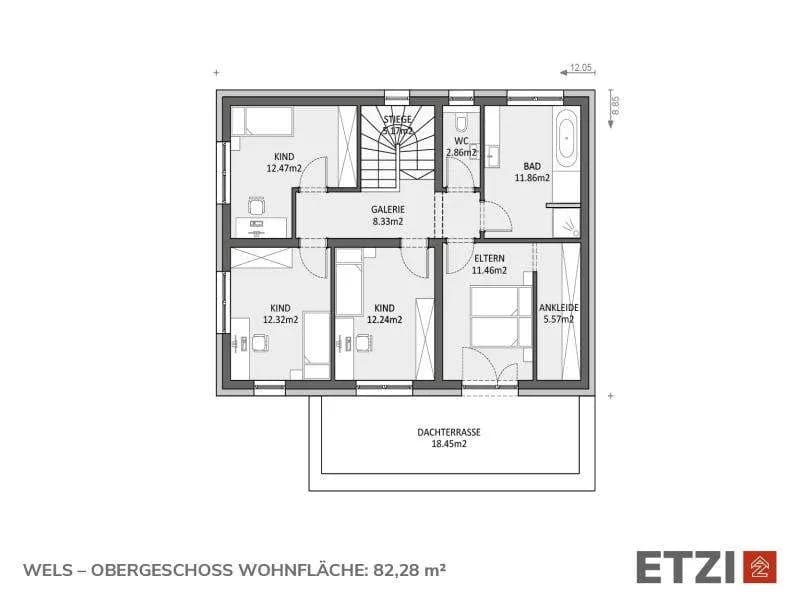 6-Zimmer-Haus kaufen in Wels – 170 m², € 1.150.000 – Bild 3 von 10