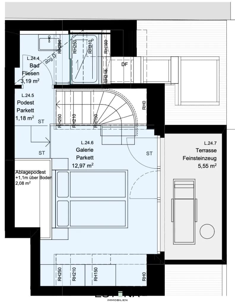 2-Zimmer-Wohnung mieten in Wien – 51 m², € 1.250 – Bild 16 von 16