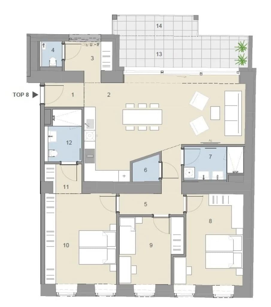 4-Zimmer-Wohnung kaufen in Wien – 110,17 m², € 1.045.000 – Bild 10 von 10