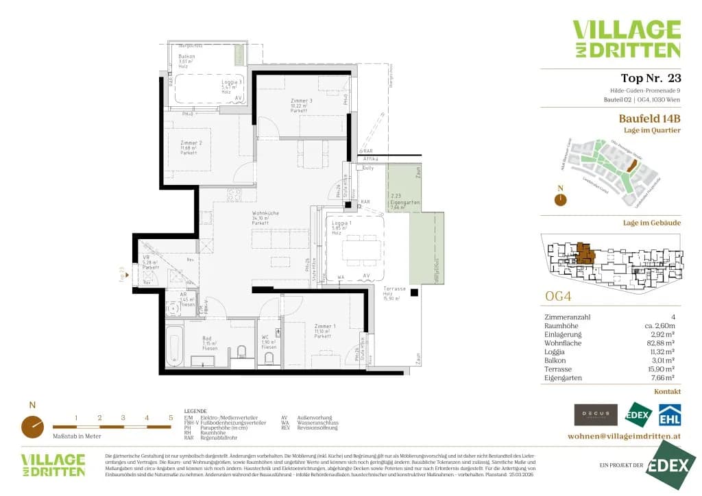 4-Zimmer-Wohnung kaufen in Wien – 82,94 m², € 716.000 – Bild 11 von 11