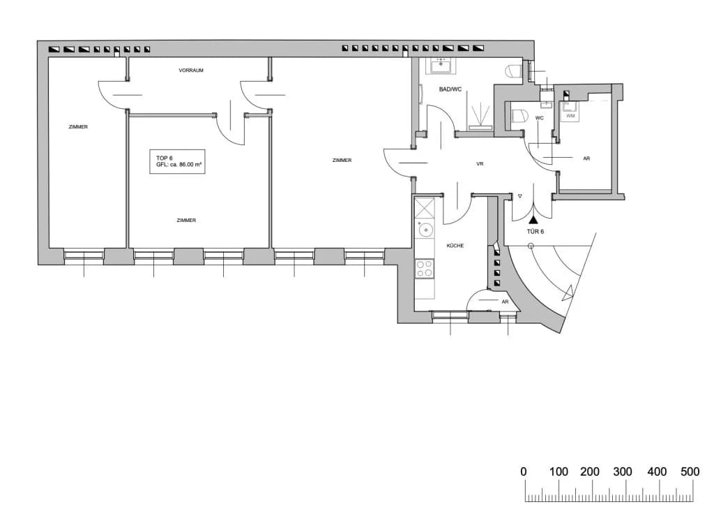 3-Zimmer-Wohnung mieten in Wien – 86,03 m², € 1.745 – Bild 8 von 8