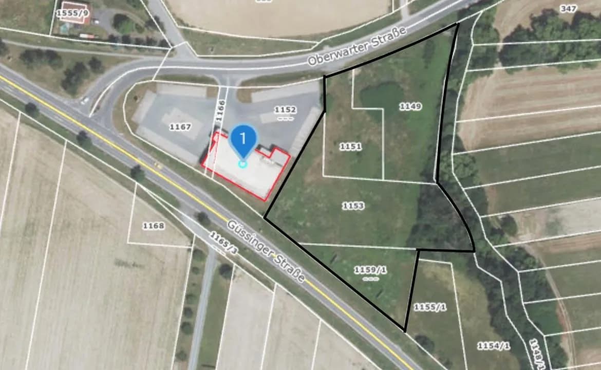 Grundstück kaufen in Güssing – 8 890 m², € 349.000