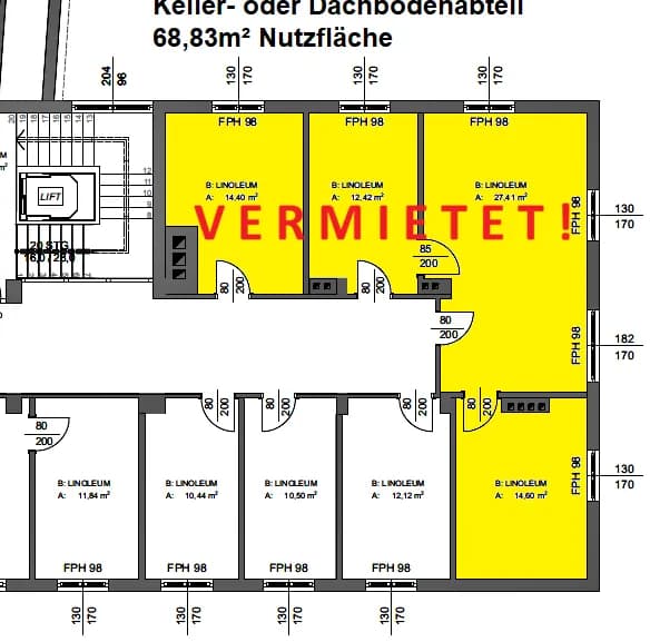 Gewerbeimmobilie mieten in Hallein – 69 m², € 1.133 – Bild 2 von 38