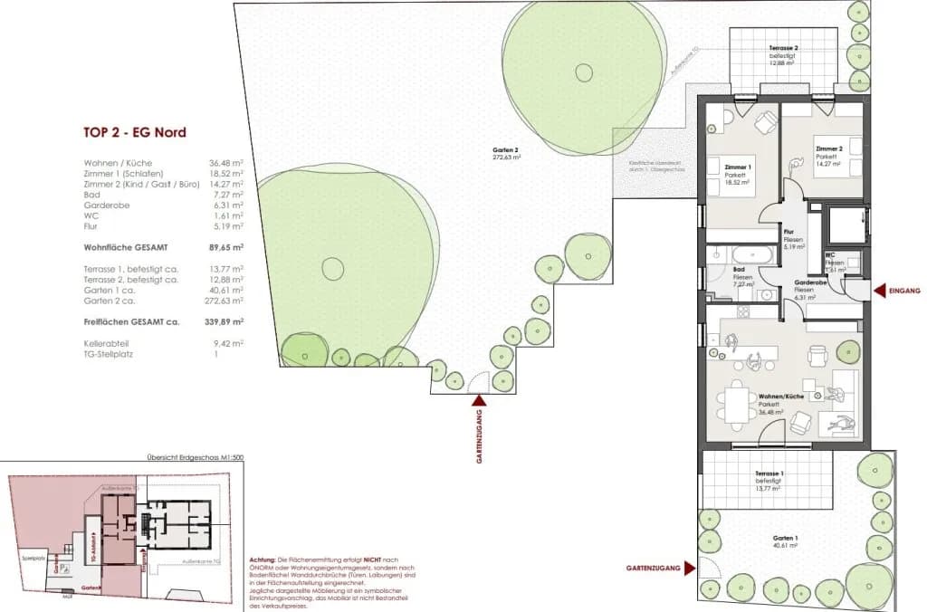 3-Zimmer-Wohnung kaufen in Salzburg Stadt – 90 m², € 875.000 – Bild 5 von 5